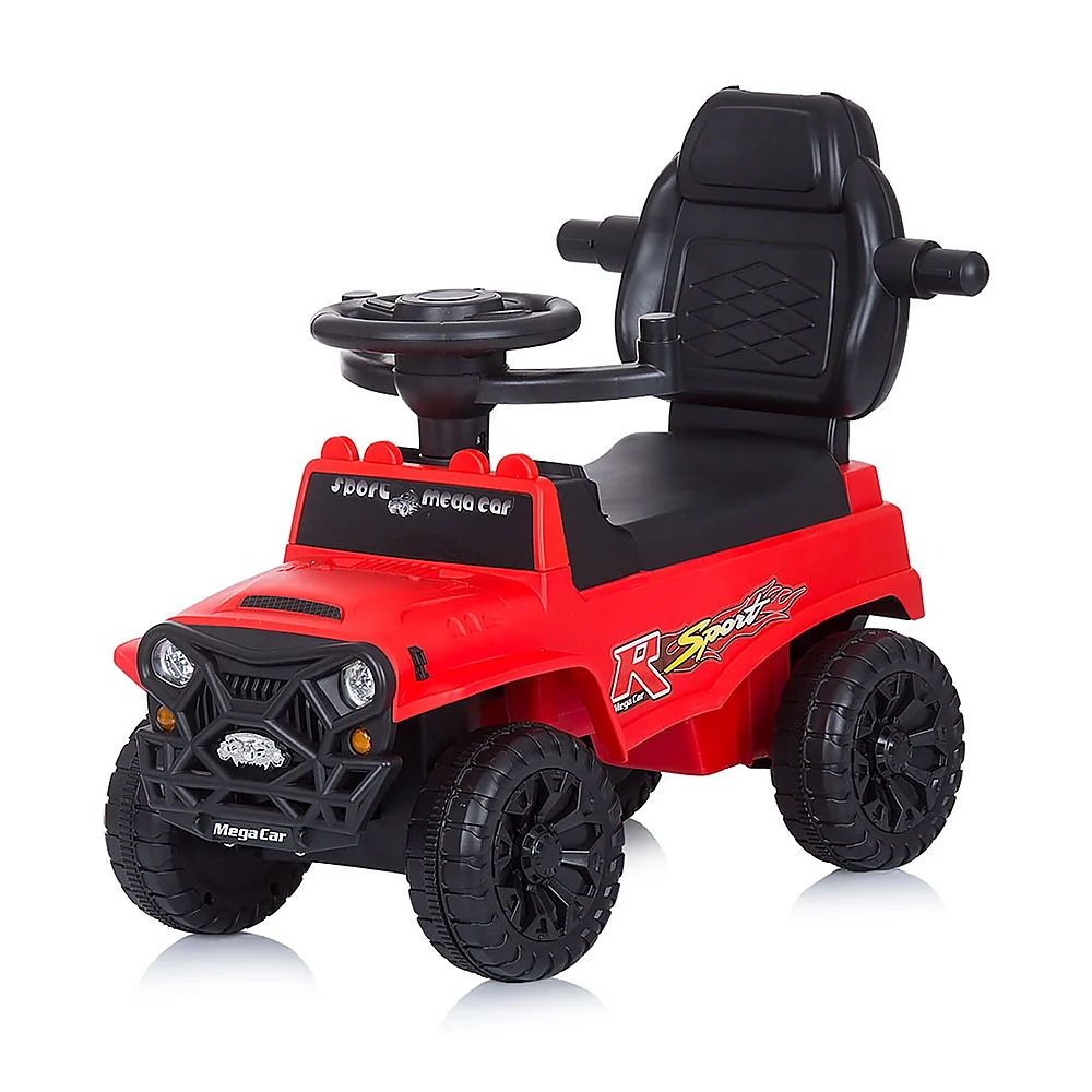 Masinuta de impins Chipolino Safari red cu maner si copertina [4]