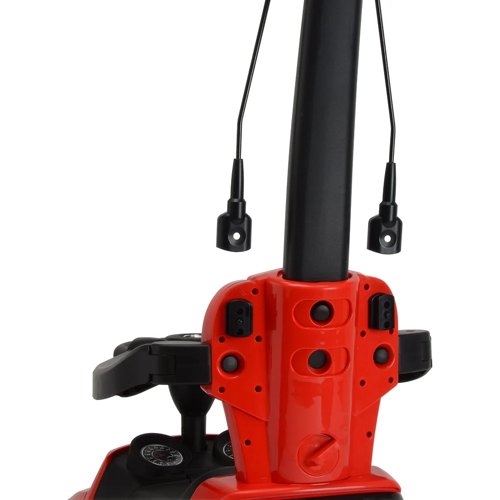 Masinuta de impins Mercedes AMG GLE 63 - red, cu maner si copertina [6]