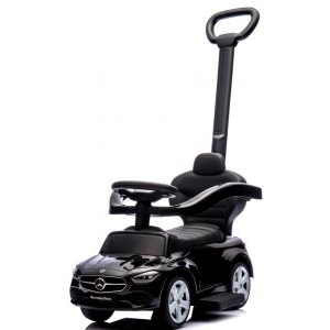 La plimbare - Masinuta de impins Mercedes C63 AMG R-Sport - Negru