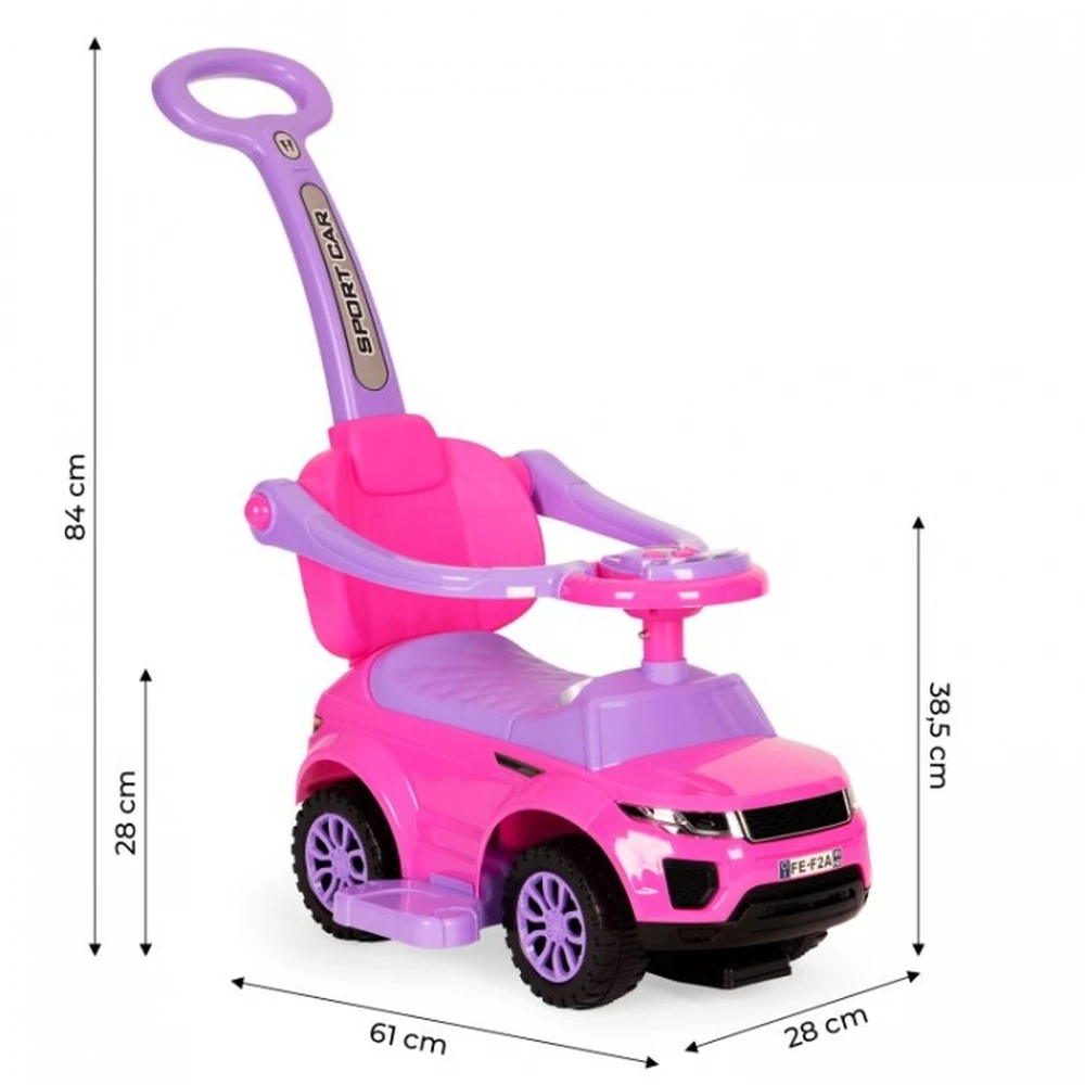 Masinuta de impins Range Rover 614W - Roz [3]
