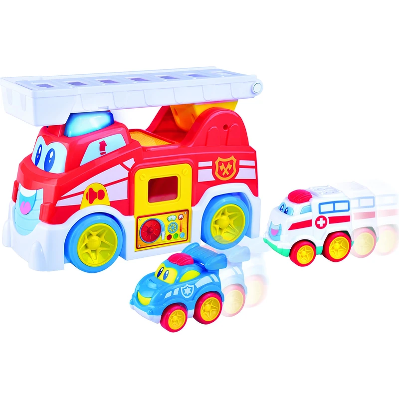 Jucarii muzicale - Masinuta de pompieri - Vroom Vroom de la Little Learner