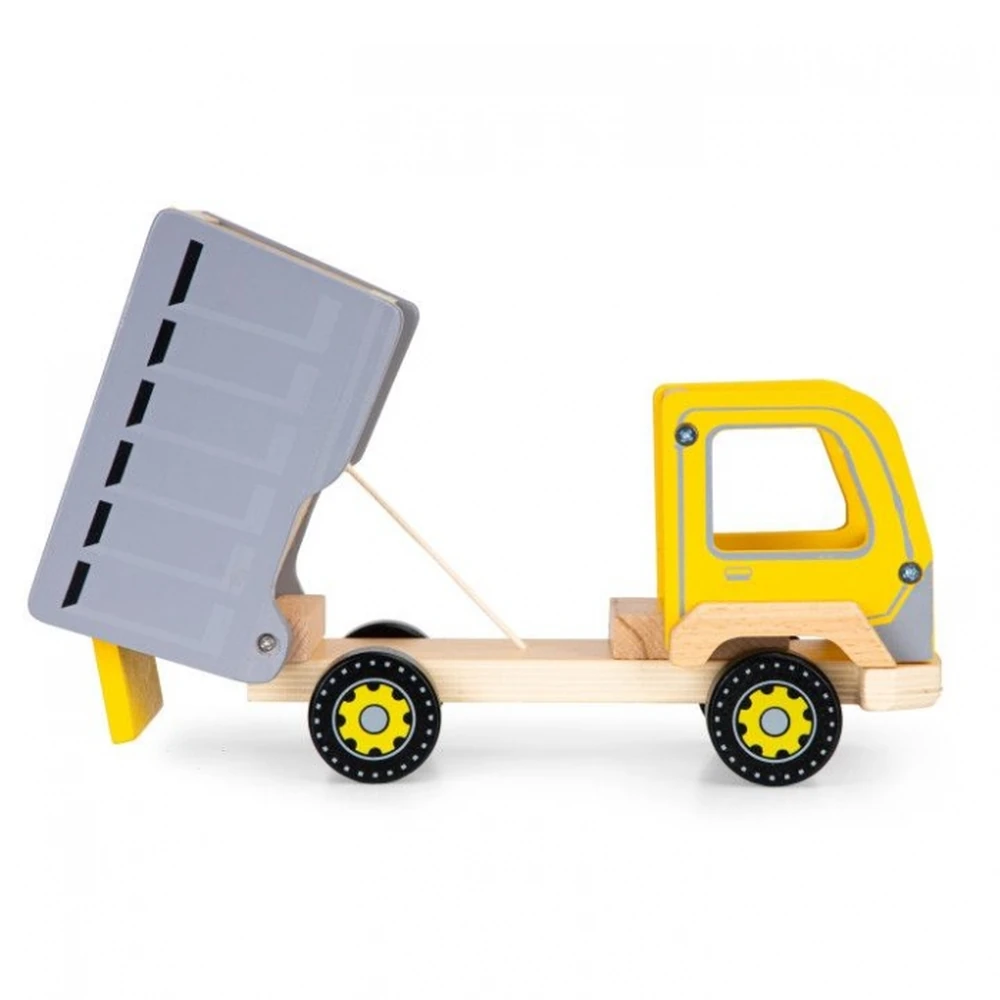 Masinuta tip basculanta din lemn pentru copii Ecotoys [1]