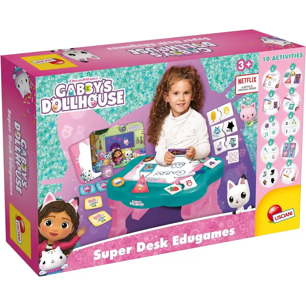 Jocuri si creativitate - Masuta cu activitati Gabby's Dollhouse