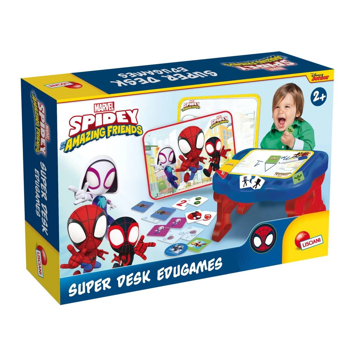 Desen, pictura si modelare - Masuta cu activitati Paienjenelul Marvel