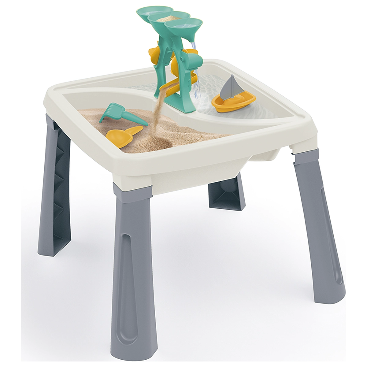 Jucarii exterior - Masuta de activitati 3 in 1 pastel DOLU 2 ani+