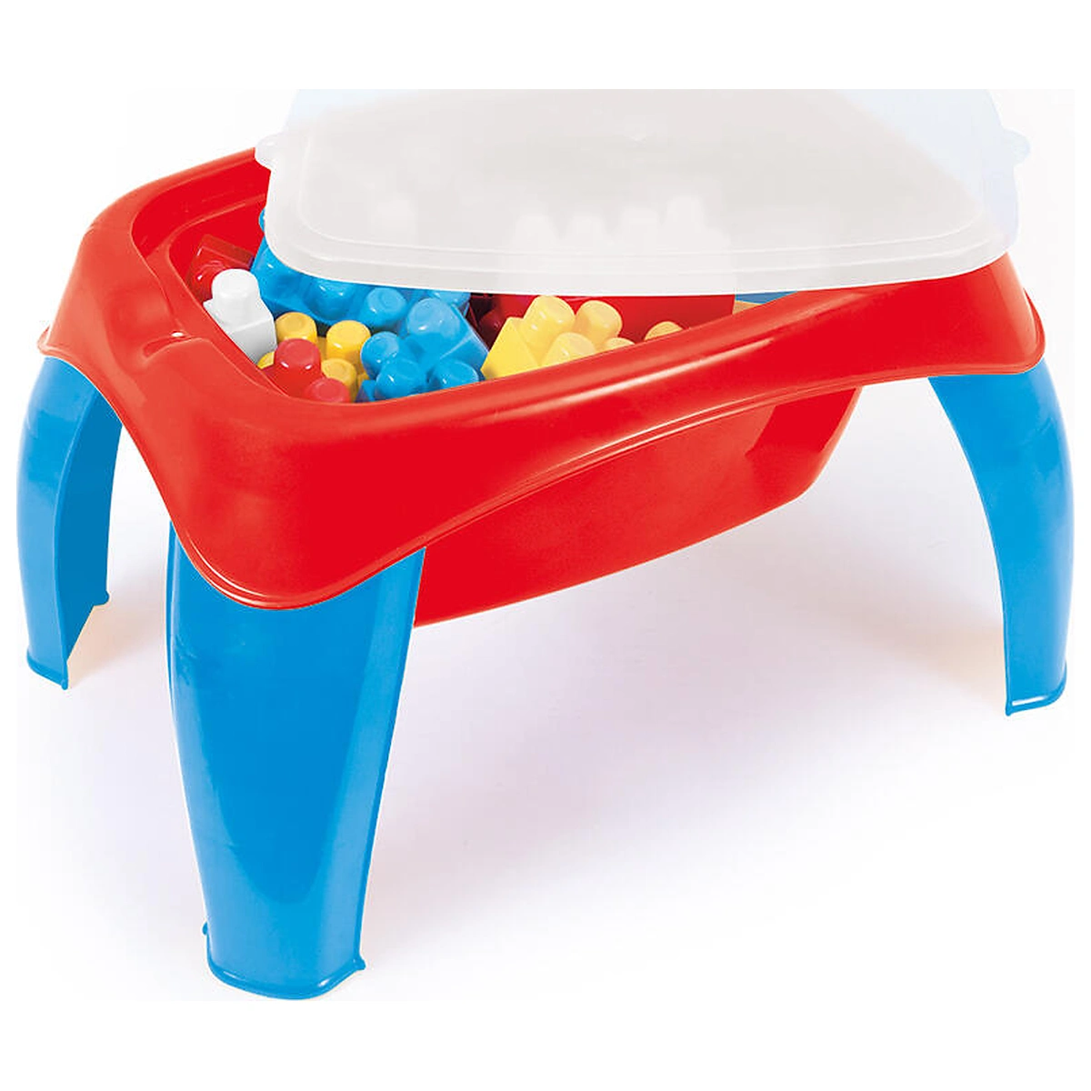 Jucarii - Masuta de activitati cu 30 cuburi de construit DOLU 12 luni+