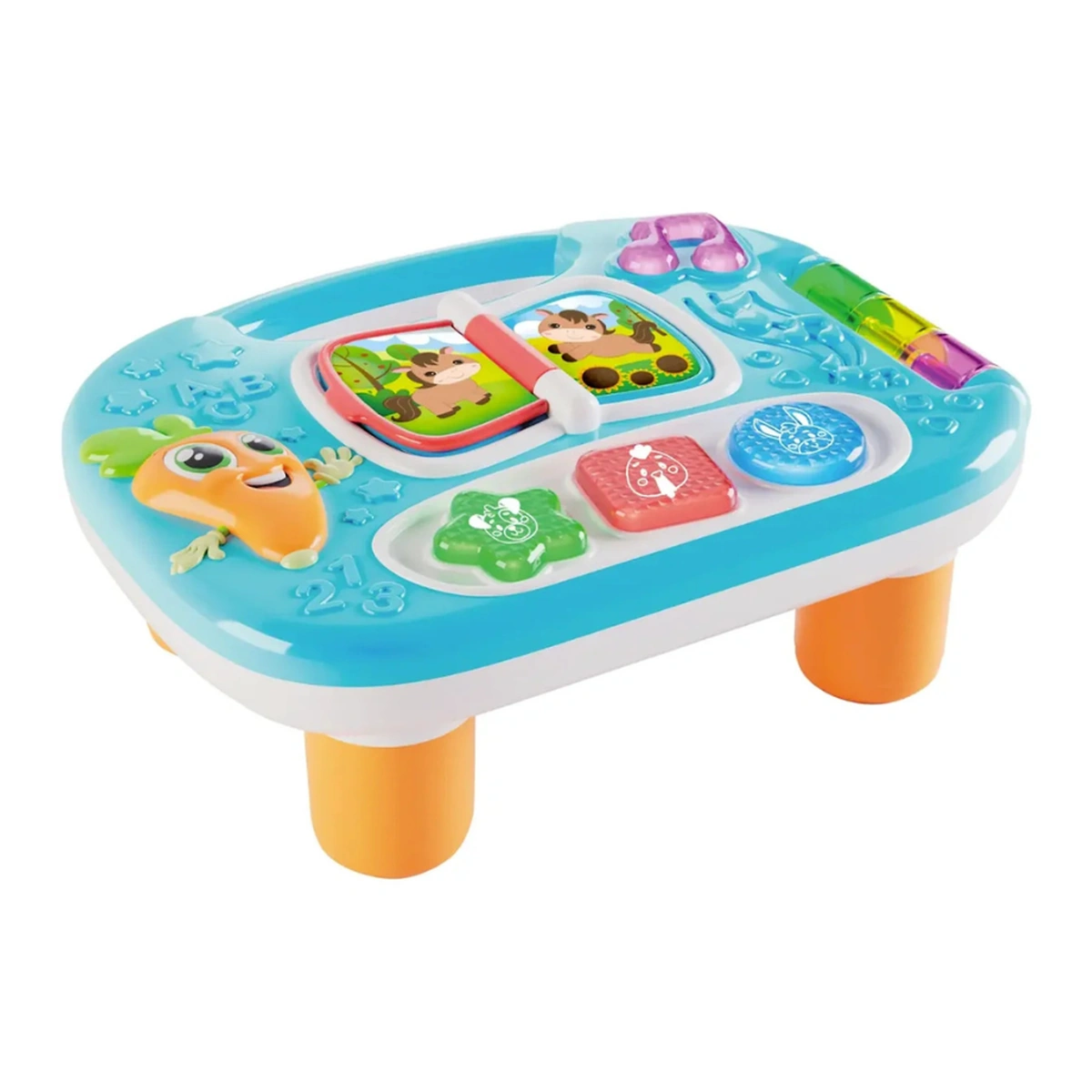 Jucarii interactive - Masuta mea cu activitati - La ferma