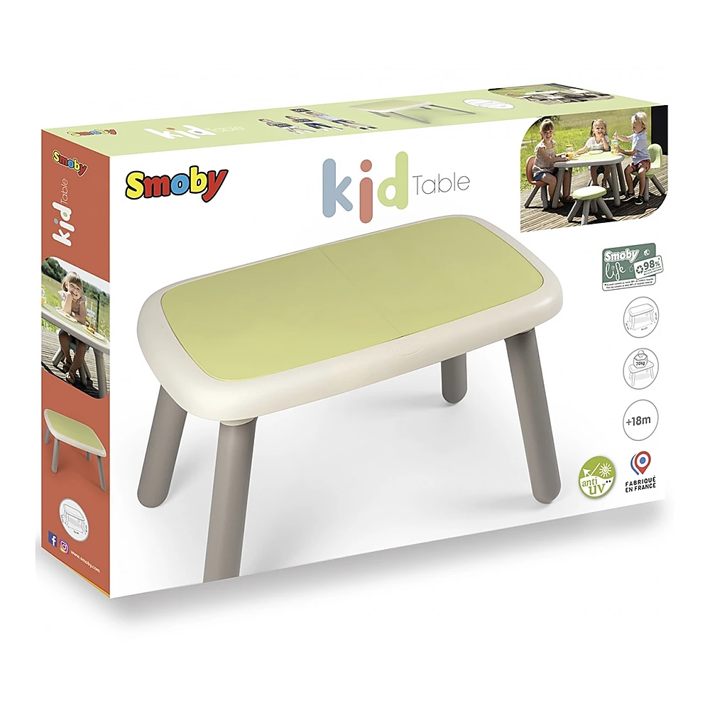 Decoratiuni si mobila - Masuta pentru copii Smoby Life, Verde