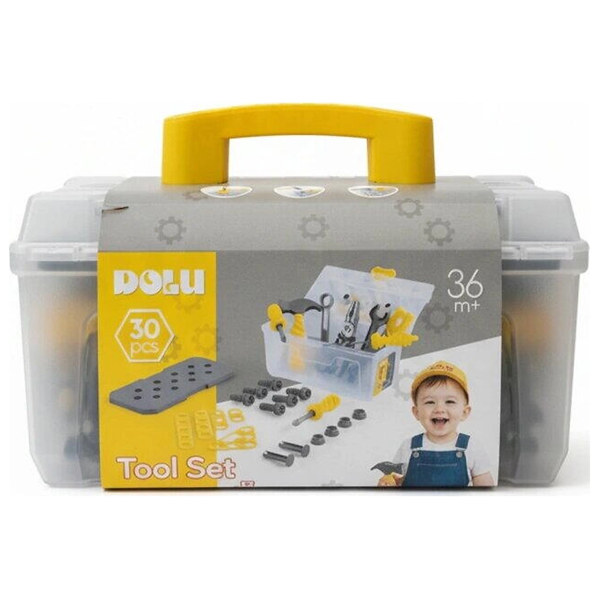 Jucarii - Micul mester - Trusa cu unelte (30 piese) DOLU 3 ani+
