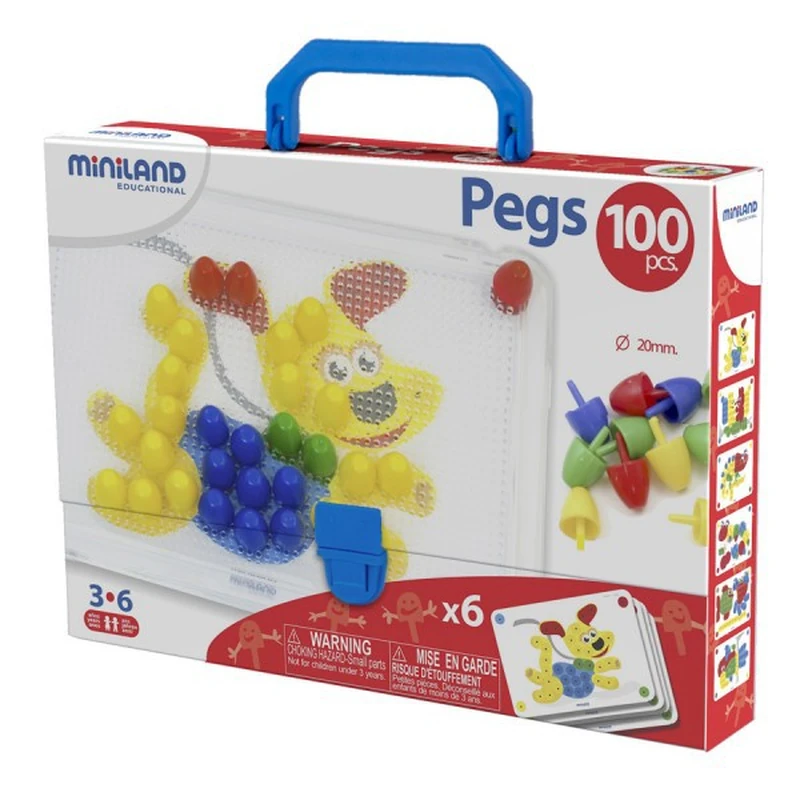 Jocuri si creativitate - Mozaic 20 mm Miniland