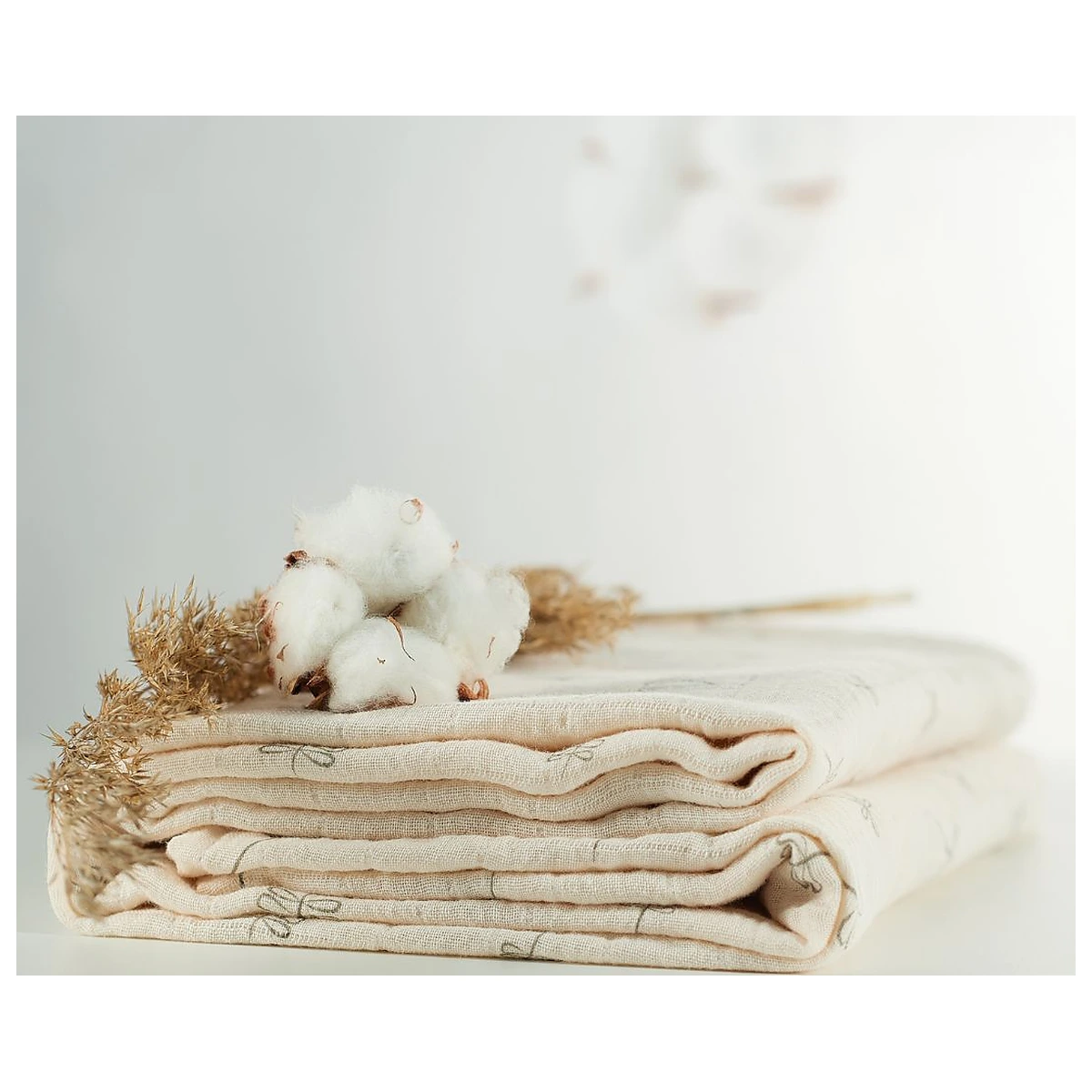 Museline si scutece - Muselina multifunctionala ONINO SNUGGLE.me, bumbac 100% organic, 120 x 120 cm, Pure Life