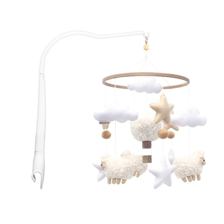 Carusele muzicale pentru patut - Neno Nelu – carusel pentru pătuț cu suport de prindere