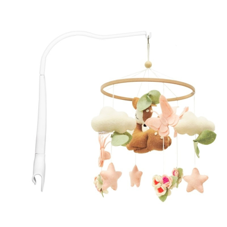 Carusele muzicale pentru patut - Neno Rosi – carusel pentru pătuț cu braț de prindere