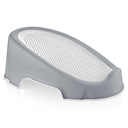 Suporturi si scaune baita - Noul suport pentru baie Soft Basic Gri BabyJem