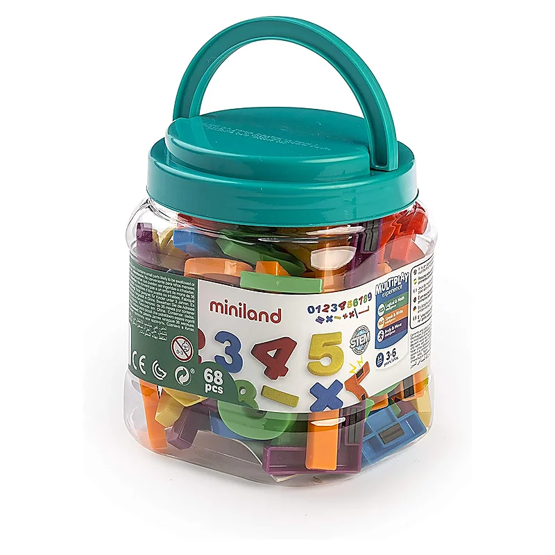 Numere magnetice mari Miniland 68 piese [0]
