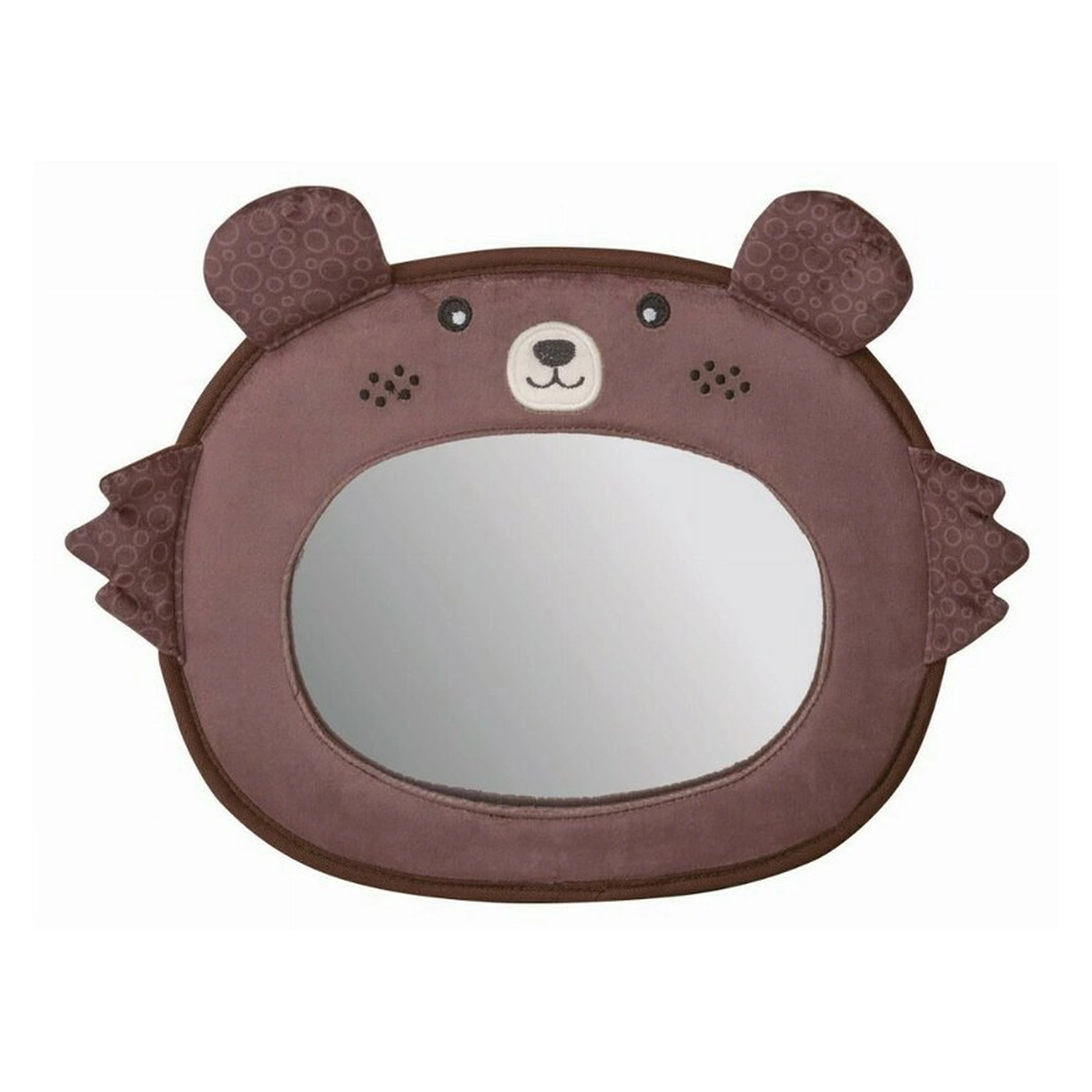 In masina - Oglinda auto, FreeON, Pentru supraveghere bebelusi, Bear, Brown