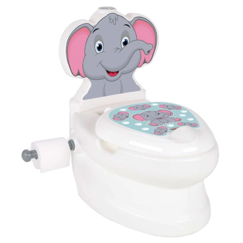 Olite si reductoare toaleta - Olita educativa Pilsan Elefant cu sunet si capac