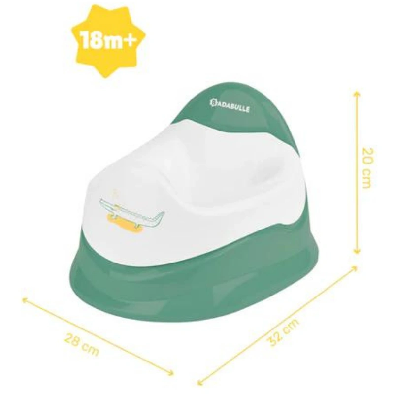Olita ergonomica verde de la Badabulle [3]