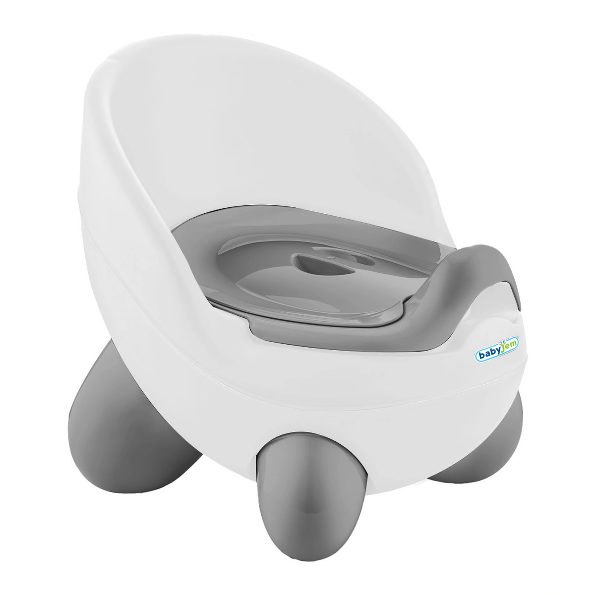 Olite si reductoare toaleta - Olita pentru copii Alb/Gri BabyJem Tonton
