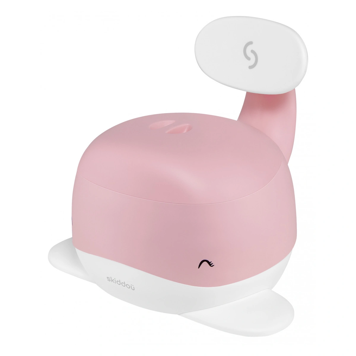 Olite si reductoare toaleta - Olita pentru copii, Pottili, Skiddou, balenuta, cu capac, Keep pink, Roz