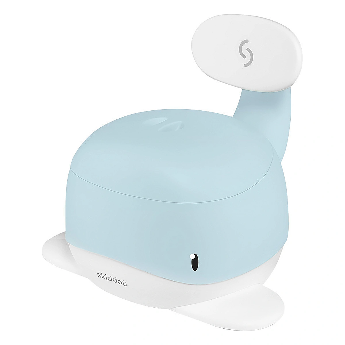 Olite si reductoare toaleta - Olita , Pottili, Skiddou, balenuta, cu capac, Sky high, Bleu 36 luni