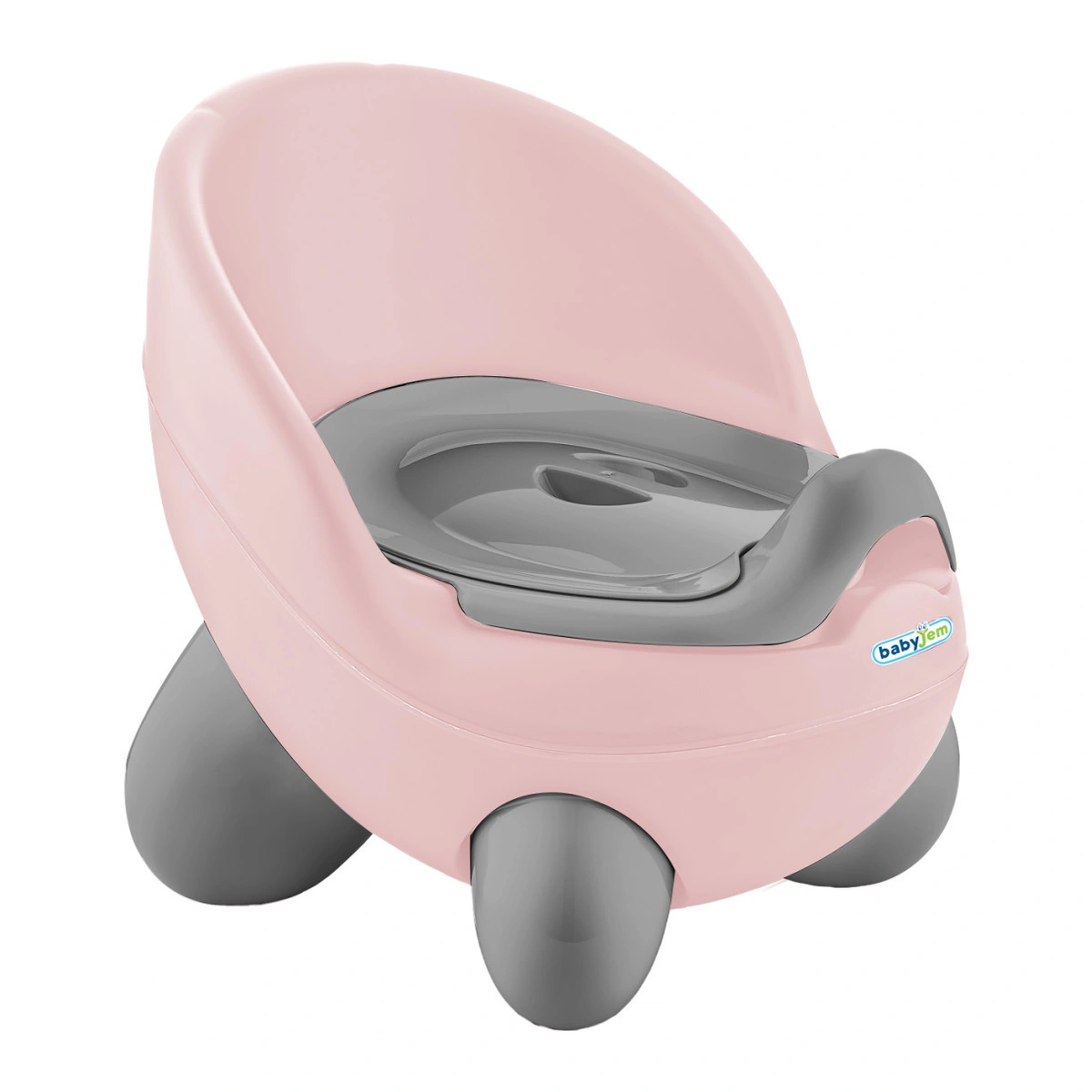 Olite si reductoare toaleta - Olita pentru copii Roz/gri BabyJem Tonton