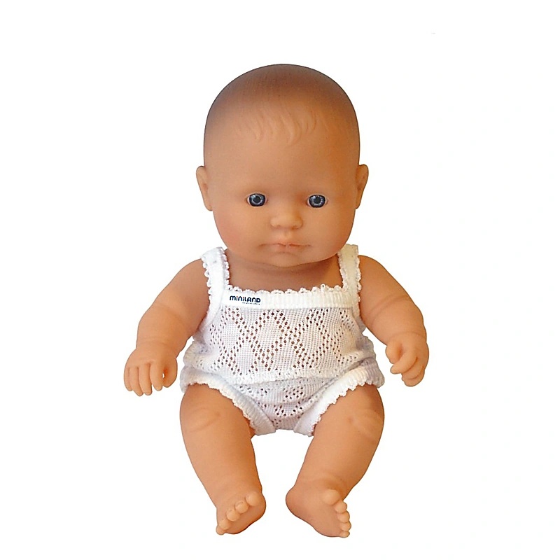Papusa Baby european baiat Miniland 21cm [1]