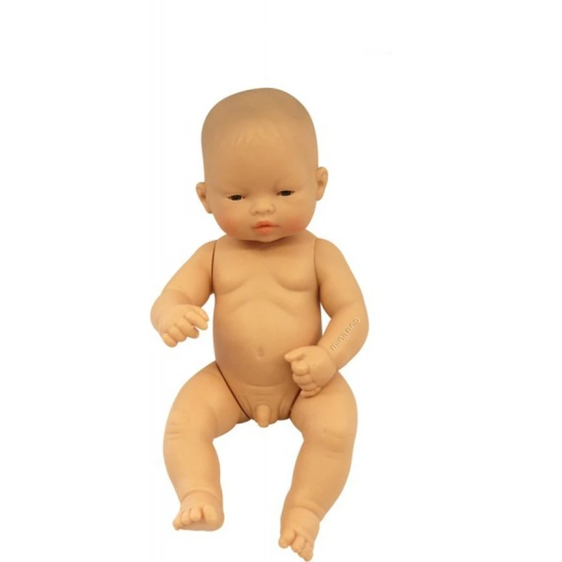 Jucarii - Papusa Bebelus asiatic Baiat 32 cm - Miniland
