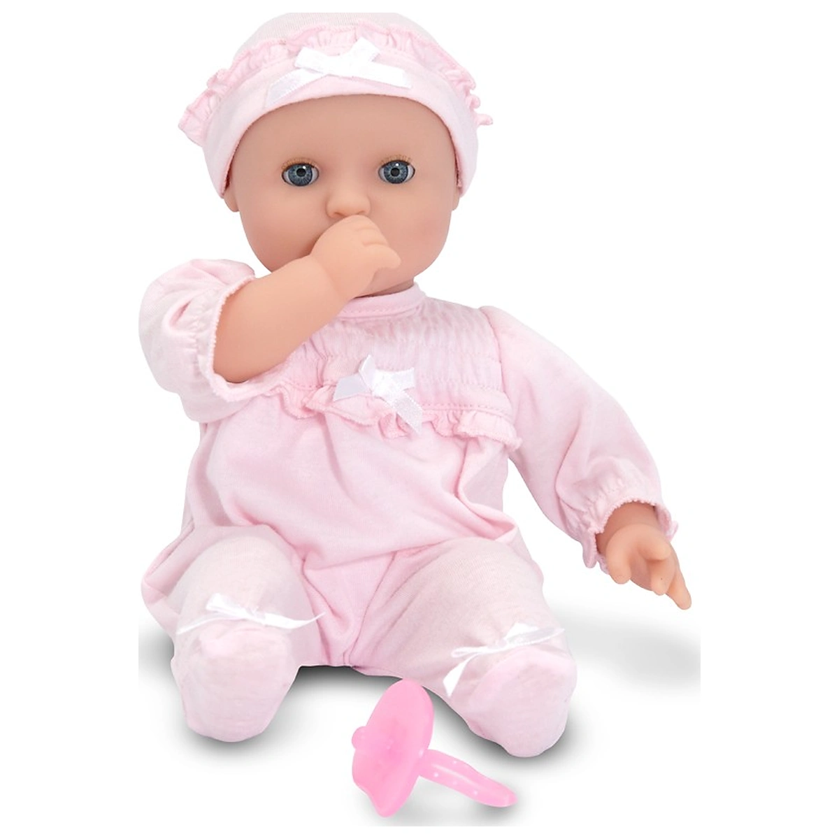 Papusi bebelus - Papusa bebelus Jenna cu suzeta Melissa and Doug