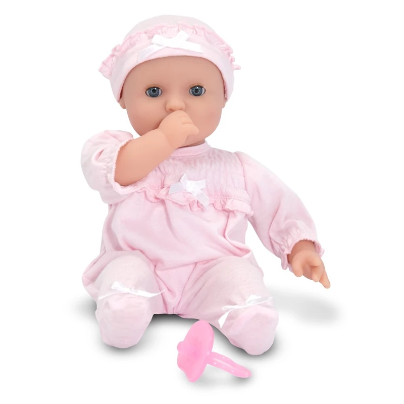 Papusi bebelus - Papusa bebelus Jenna cu suzeta Melissa and Doug