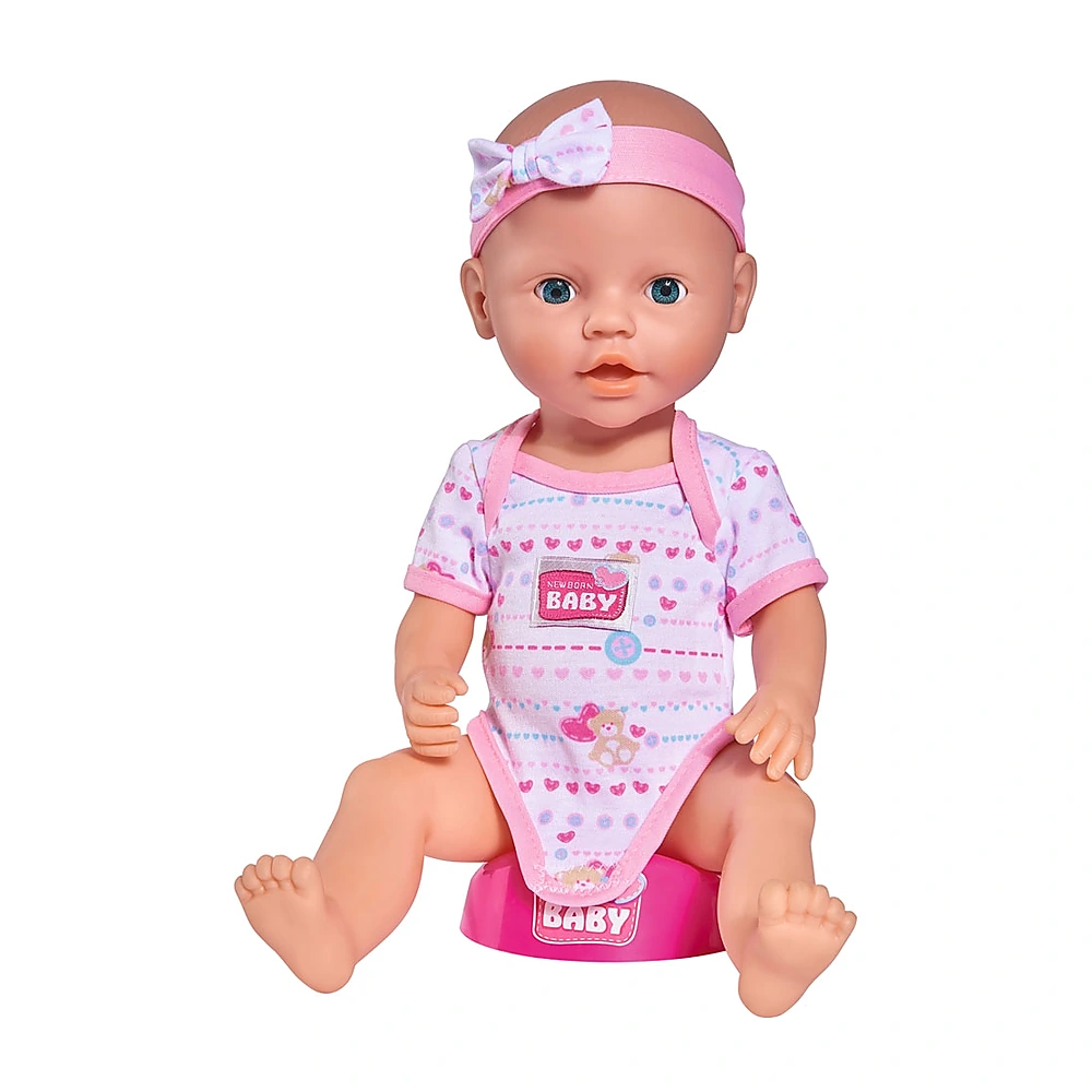 Papusa Simba New Born Baby 38 cm Bebe cu olita si accesorii [3]