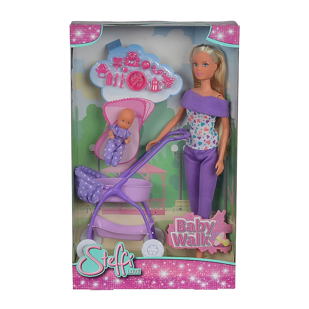 Papusa Simba Steffi Love Baby Walk Mov [2]
