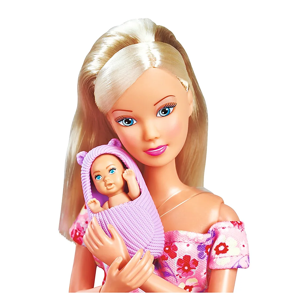 Papusa Simba Steffi Love Hello Baby 29 cm cu accesorii [4]