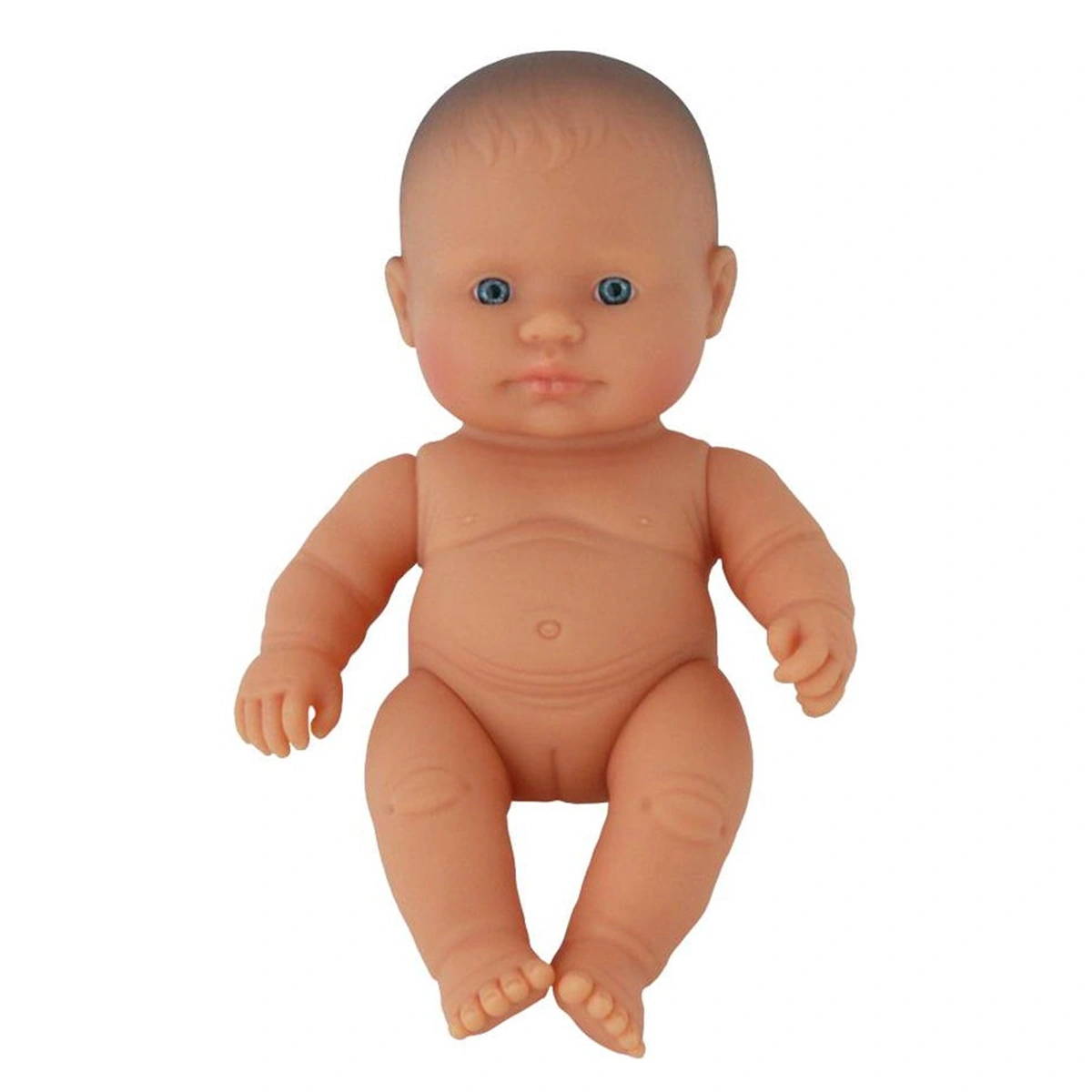 Papusi bebelus - Papusa vinil 21 cm Fetita europeana Miniland