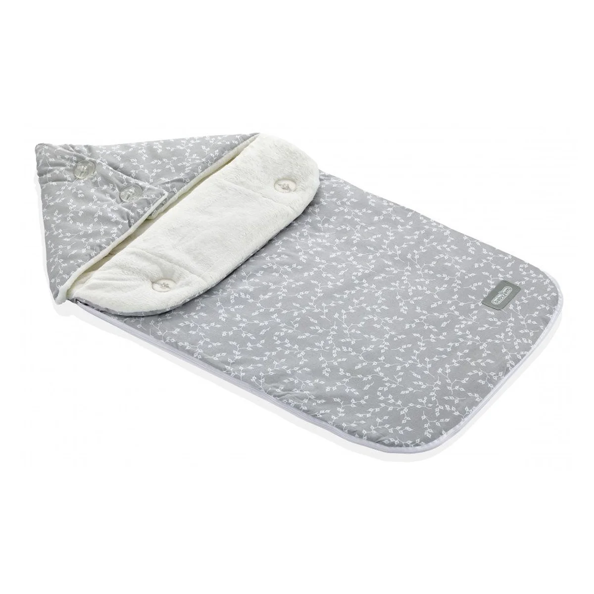 Paturici - Paturica multifunctionala din bumbac Gri BabyJem