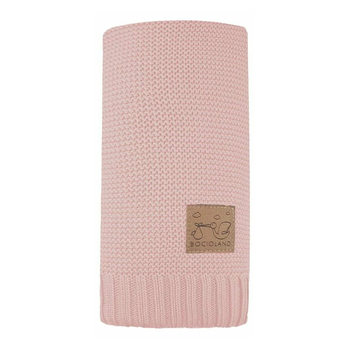 Paturici - Paturica pentru copii, Bocioland, Paris, Moale, Din bambus si bumbac, 80 x 100 cm, Pink