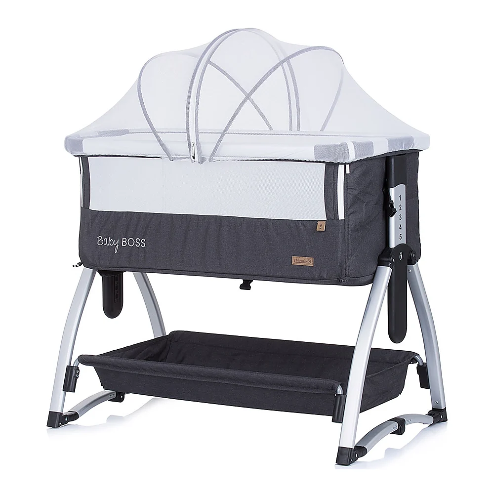 Patut Co-Sleeper Chipolino Baby Boss anthracite [1]