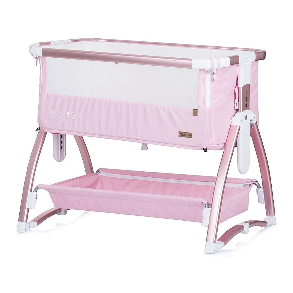 Patut Co-Sleeper Chipolino Baby Boss blush [4]