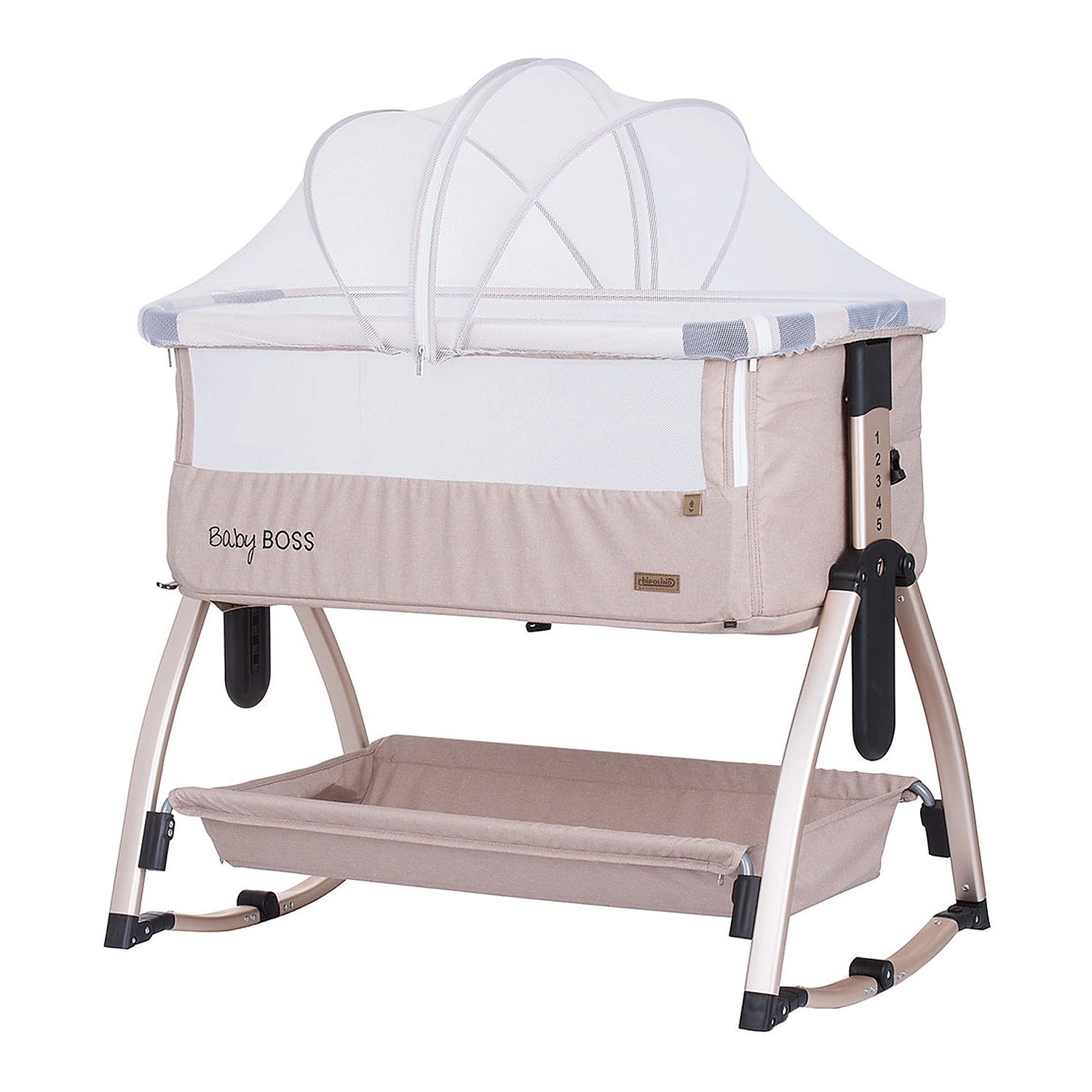 Patuturi co-sleeping - Patut Co-Sleeper Chipolino Baby Boss humus
