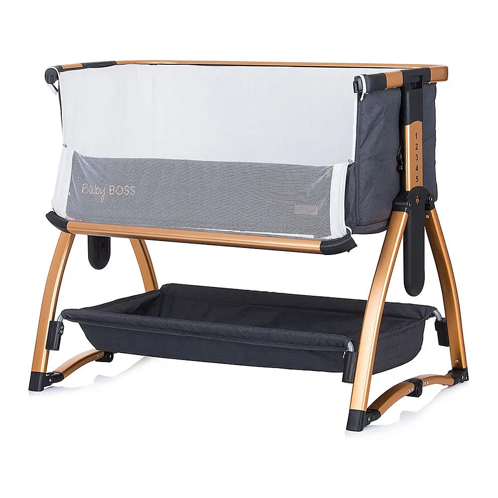 Patut Co-Sleeper Chipolino Baby Boss raven [3]