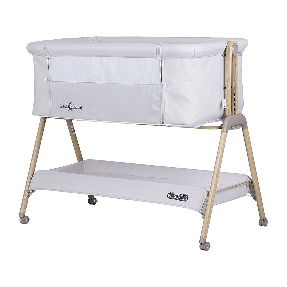 Patuturi co-sleeping - Patut Co-Sleeper Chipolino Sweet Dreams grey stars wood