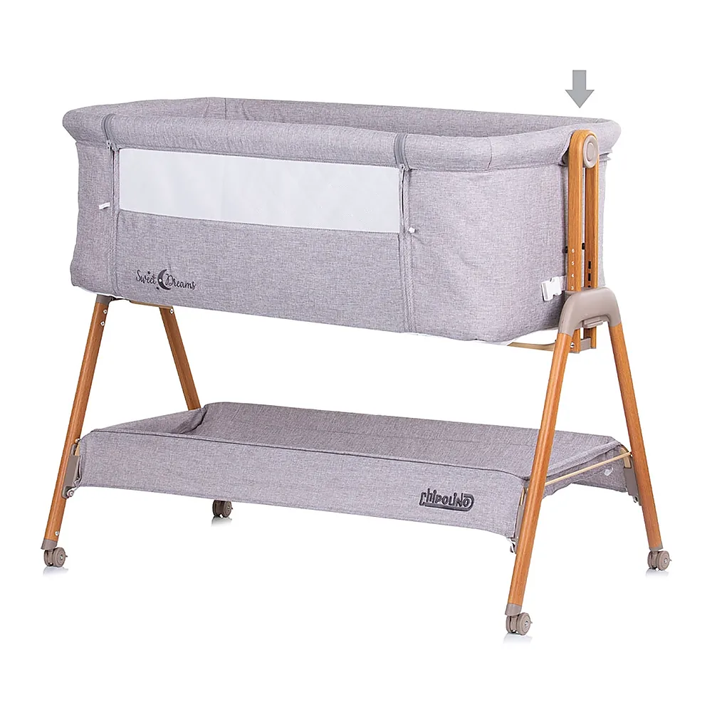 Patut Co-Sleeper Chipolino Sweet Dreams grey wood [3]