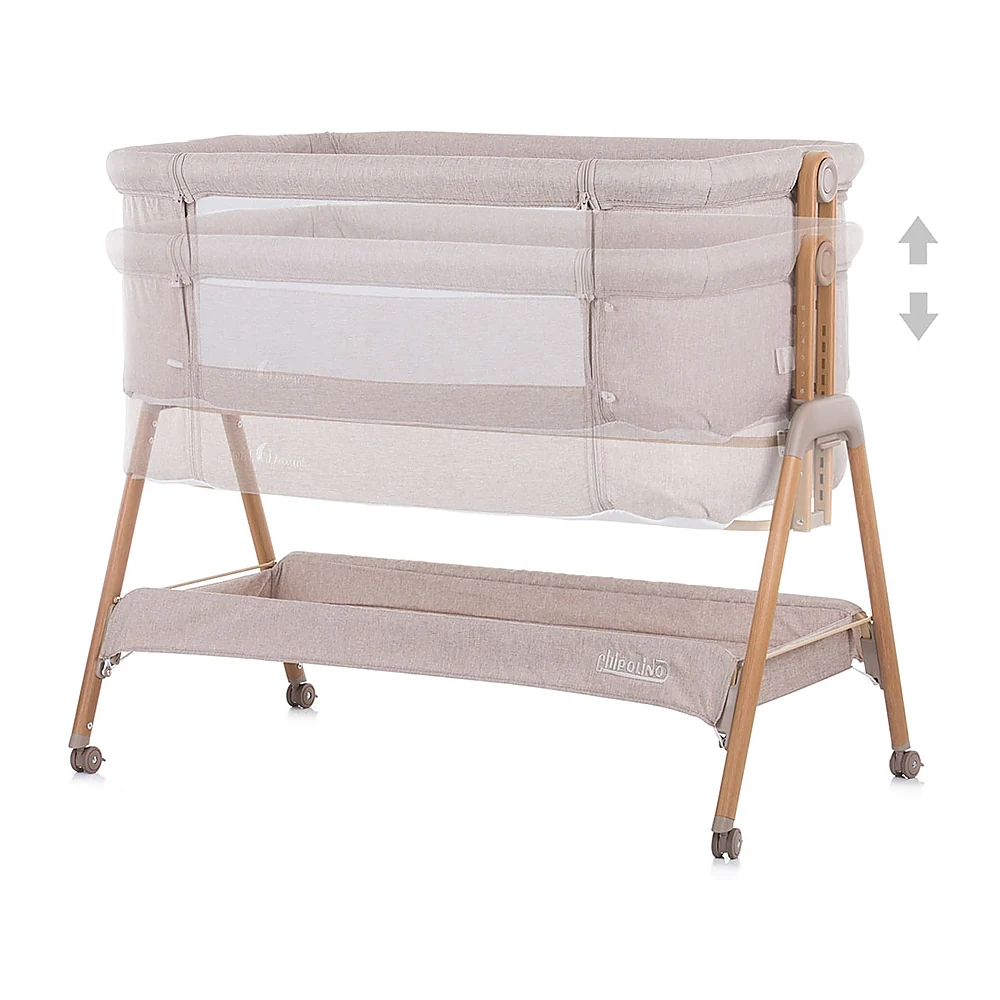 Patut Co-Sleeper Chipolino Sweet Dreams mocca wood [3]