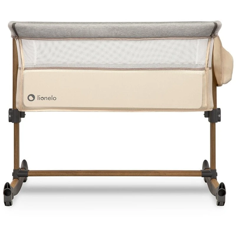 Patut co-sleeper Leonie Cu sistem de leganare, Beige Sand [7]