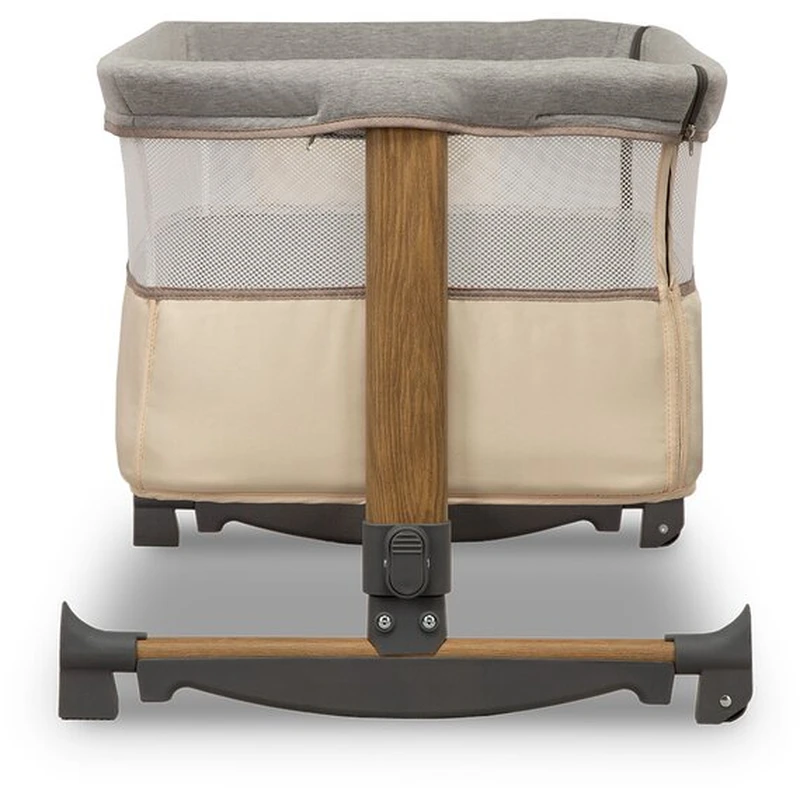 Patut co-sleeper Leonie Cu sistem de leganare, Beige Sand [14]