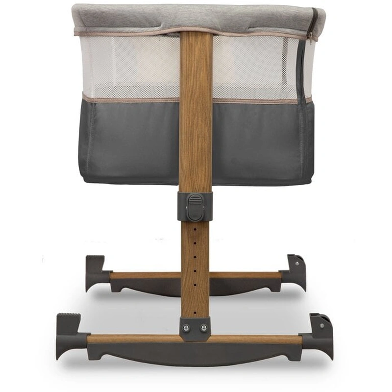 Patut co-sleeper Leonie Cu sistem de leganare, Grey Stone [10]