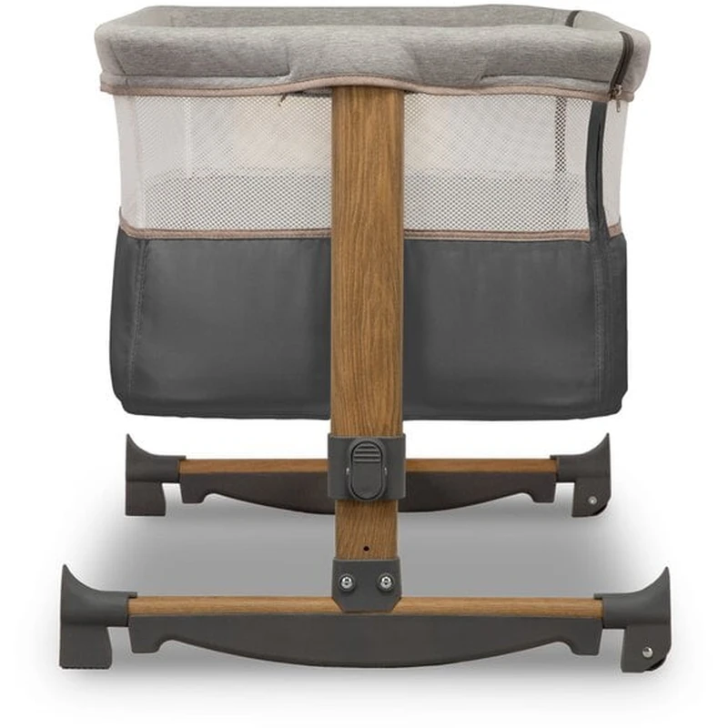 Patut co-sleeper Leonie Cu sistem de leganare, Grey Stone [15]