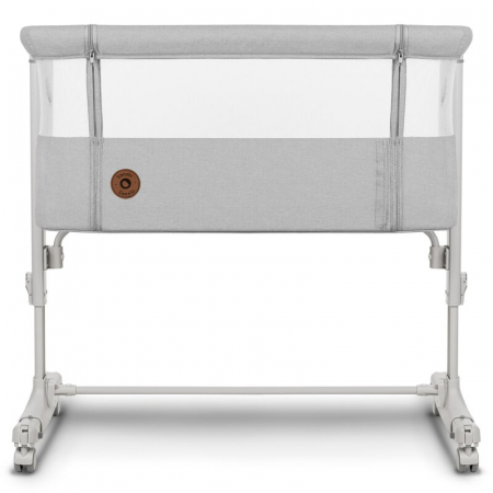 Patut co-sleeper, Lionelo, Aurora, 3 in 1, functie leganare, Include saltea si geanta transport, 5 pozitii pe inaltime, Pana la 9 kg, Beige Sand [7]