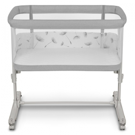 Patut co-sleeper, Lionelo, Aurora, 3 in 1, functie leganare, Include saltea si geanta transport, 5 pozitii pe inaltime, Pana la 9 kg, Beige Sand [6]