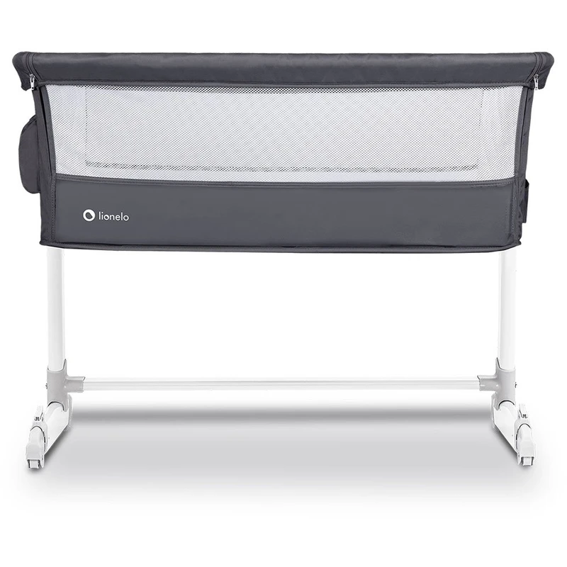 Camera copilului - Patut co-sleeper Theo 2 in 1, Dark Grey